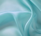 Blue doris satin organza