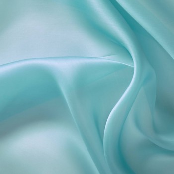 Green doris satin organza