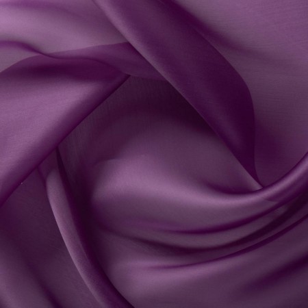 Lilac doris satin organza