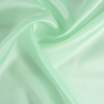 Green water doris satin organza