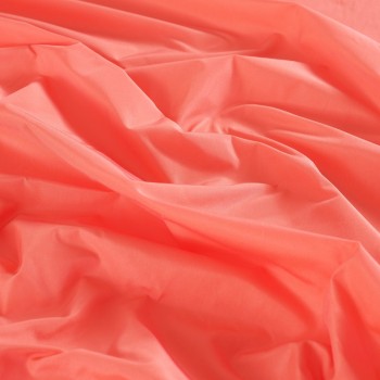 Coral picasso light taffeta