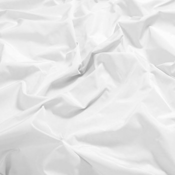 White 100% silk taffeta