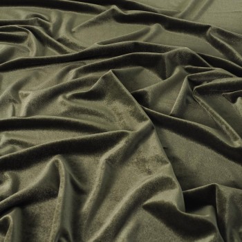 Jazz terciopelo verde oliva