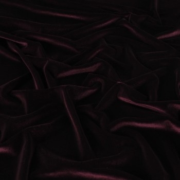 Jazz terciopelo burdeos