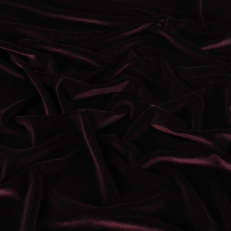 Jazz terciopelo burdeos