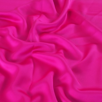 Luca crepe satinado fuxia