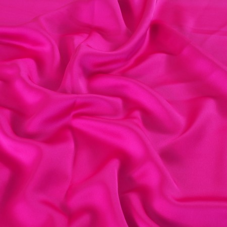 Fuxia luca satin crepe