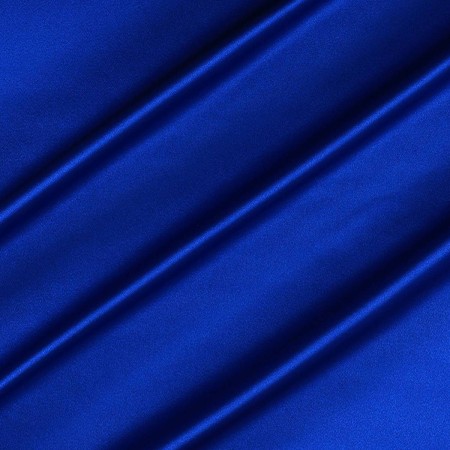 Luca crepe satinado azul
