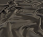 Green luca satin crepe