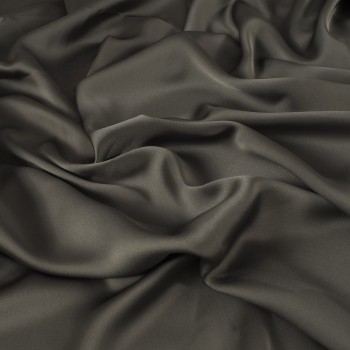 Kaki luca satin crepe