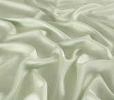 Green luca satin crepe