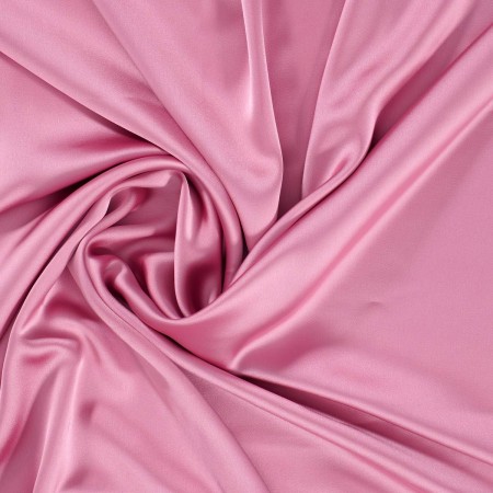 Old pink luca satin crepe