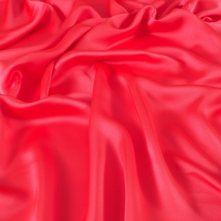 Pink tea berry luca satin crepe