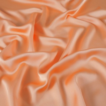 Salmon luca satin crepe