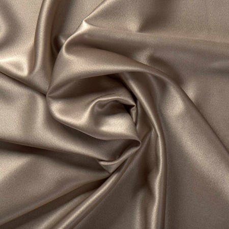 Chocolat estefania charmeuse satin cr?pe