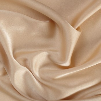 Cream estefania charmeuse satin cr?pe