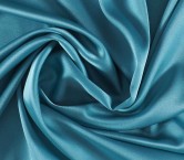 Turquoise estefania charmeuse satin crÊpe