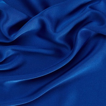 Blue estefania charmeuse satin crÊpe