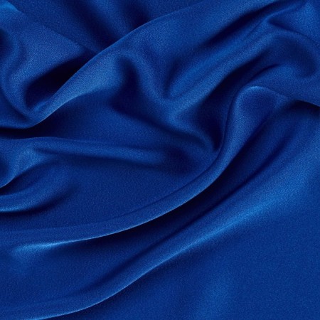 Blue estefania charmeuse satin cr?pe