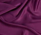 Purple estefania crepe satin