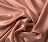 Petal pink estefania charmeuse satin crÊpe