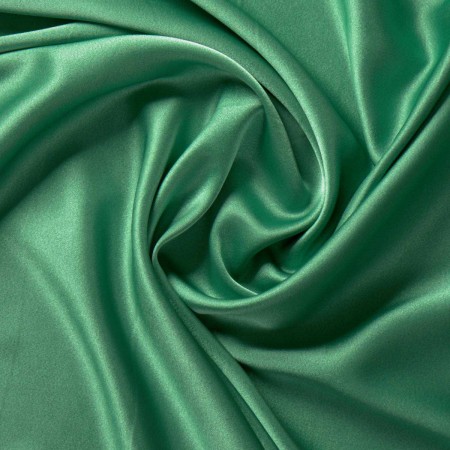 Green estefania charmeuse satin crÊpe