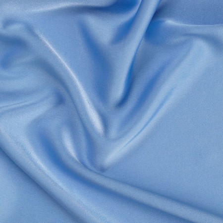 Light blue estefania charmeuse satin cr?pe