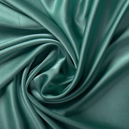 Green estefania charmeuse satin crÊpe