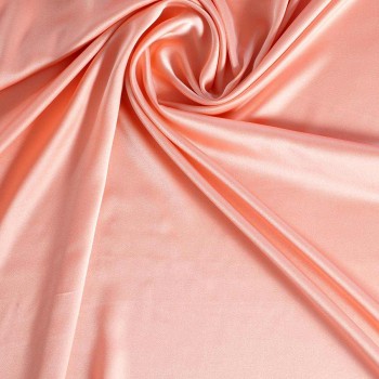 Petal pink estefania charmeuse satin crÊpe