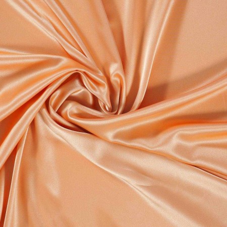 Salmon estefania charmeuse satin cr?pe