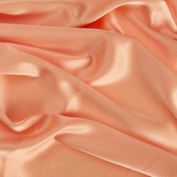 Estefanía crêpe satén charmeuse naranja papaya