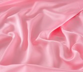 Peach estefania charmeuse satin crêpe
