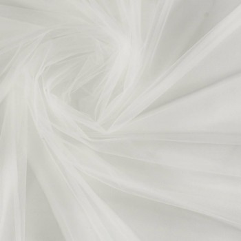 White isla rigid tulle