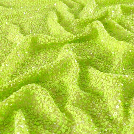 Green kiwi sequins - 72329 -