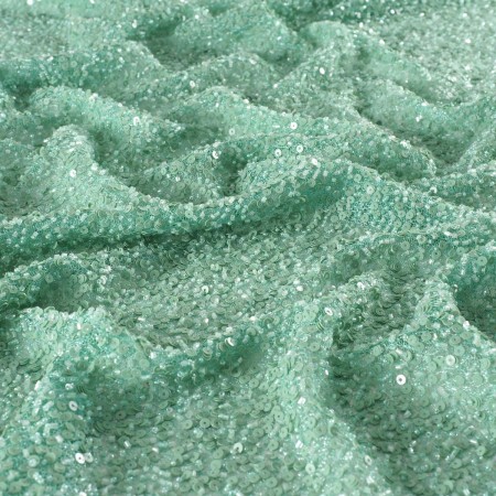 Green water sequins - 72329 -