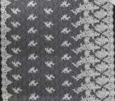 Ivory embroidery different edges (78068)