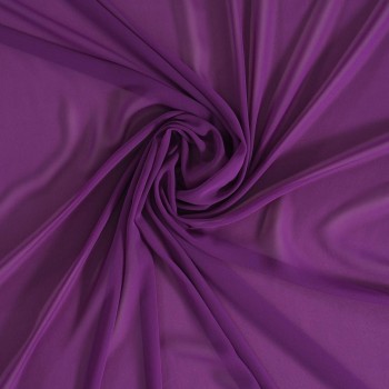 Purple danubio  georgette