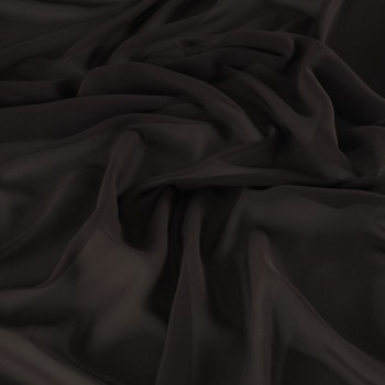 Danubio georgette ligero marron( 177-141 )
