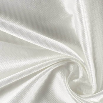 White geometric jacquard