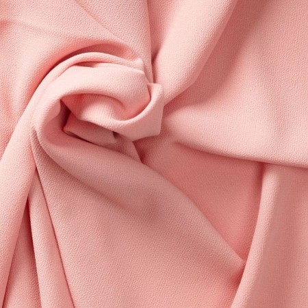 Pink venecia wool crÊpe