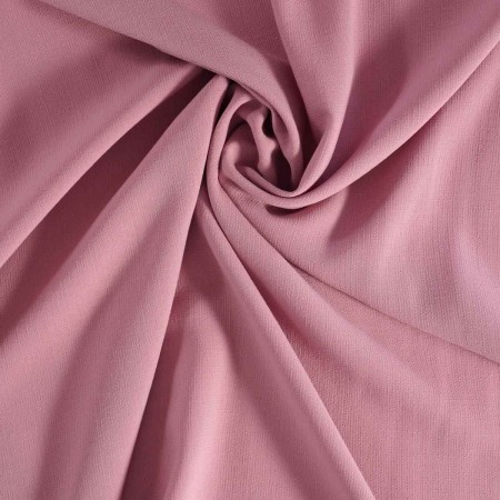 Pale pink venecia wool crÊpe