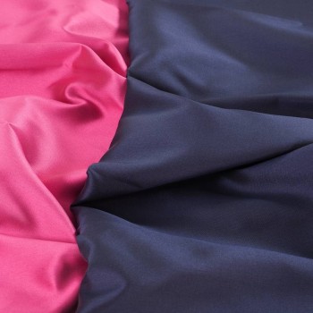 Mikado doble cara fucsia marino