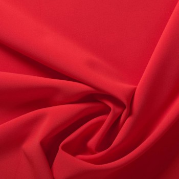 Ebro doble crÊpe stretch rojo