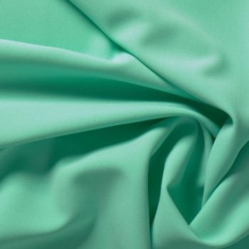 Mint green ebro double stretch crêpe