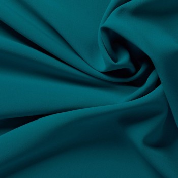 Dark turquoise ebro double stretch crÊpe