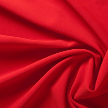 Ebro doble crÊpe stretch rojo/
