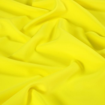 Lemon yellow ebro double stretch crÊpe