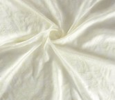 Ivory organza jacquard