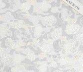 Organza flor pano 153cm marfil