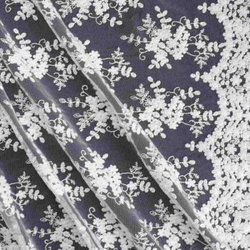 Ivory cotton flowers